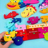 Puzzle Éducatif d'Animaux pour Enfants | Puzzle d'Apprentissage en Bois avec Boucles - Pour Enfants de 3 à 6 Ans King of Toys