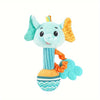 Anneau de Dentition avec Poupée en Peluche | Jouet Educatif et Apaisant, Hochet à Main Idéal pour Nouveau-né King of Toys