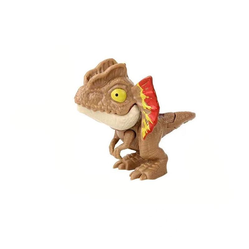 Jouet Dinosaure à Mordre le Doigt | Modèle Articulé Amusant pour Collection Jurassic, Cadeau pour Enfants King of Toys