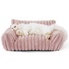 Grand lit orthopédique lavable et moelleux pour chien | Canapé-lit pour animaux, cadeau idéal pour les amoureux des chiens King of Toys