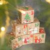 Calendrier de l'Avent 24 Boîtes Cadeaux de Noël | Boîtes en Papier Multicolores avec Rennes & Flocons de Neige pour Décorations de Fêtes King of Toys