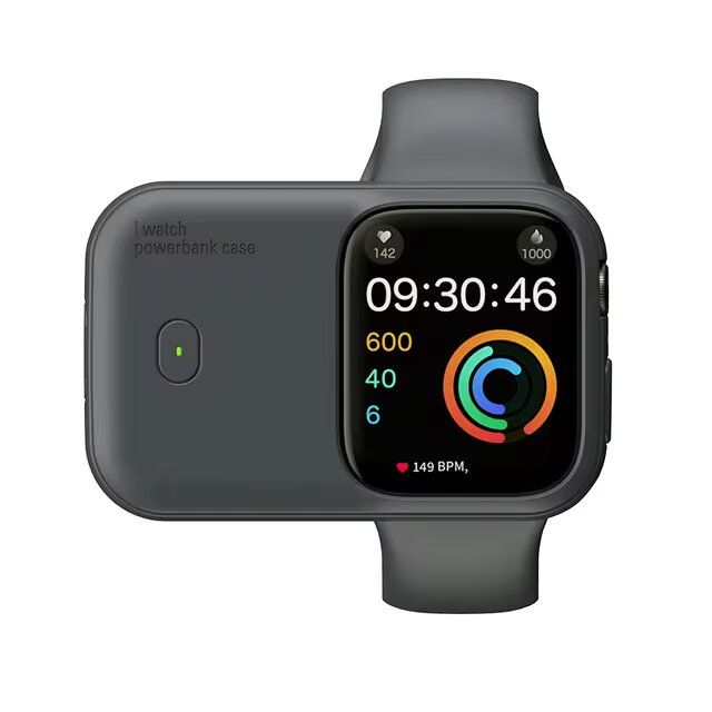 Station de Charge Magnétique Portable pour iWatch | Chargeur Rapide sans Fil avec Coque Protectrice pour Cadeau de Noël King of Toys