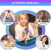 Balle Engrenage 3D - Jouet Fidget Spinning Steampunk, Cadeau de Noël pour Enfants King of Toys