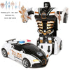 Voiture Jouet à Transformation, Modèle Sport Collision, Cadeau Noël et Halloween King of Toys
