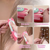 Tampon à Cheveux pour Filles - Set Bijoux Cheveux avec Diamants Réutilisables, Outil Coiffure Créative, Cadeau d'Anniversaire King of Toys
