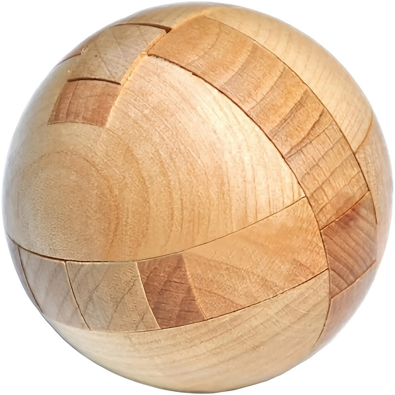 Casse-tête Balle Magique en Bois | Jeu d'Intelligence, Boule Puzzle, Cadeau de Noël