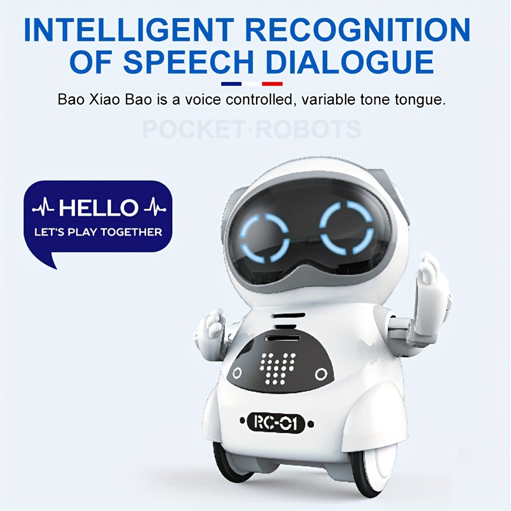 Jouets Robots RC Mini Interactifs | Parlant, Chantant, Dansant & Raconteur d'histoires Cadeau pour Enfants 3+ ans King of Toys