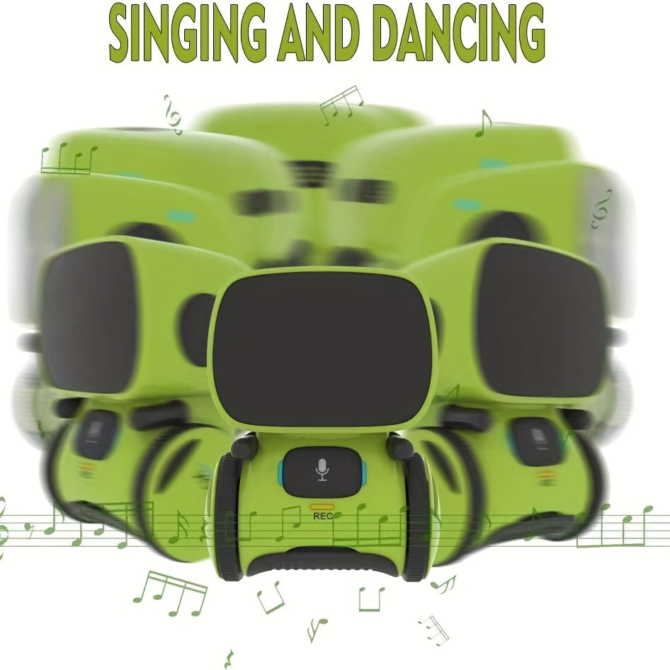 Robot Interactif Intelligent pour Enfants | Dialogue Vocal, Enregistrement & Transformation de Voix | Cadeau Ludique pour Noël & Halloween King of Toys