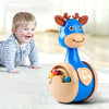 Petit Cerf Interactif pour Bébé l Jouet Tumbler pour 0-3-6-12-18 Mois King of Toys
