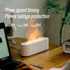 FlameWise l Fire Humidifier & Aromatherapy l Essential Oil l Ultrasonic Diffuser l With USB, 7 Colors Speelgoed Koning