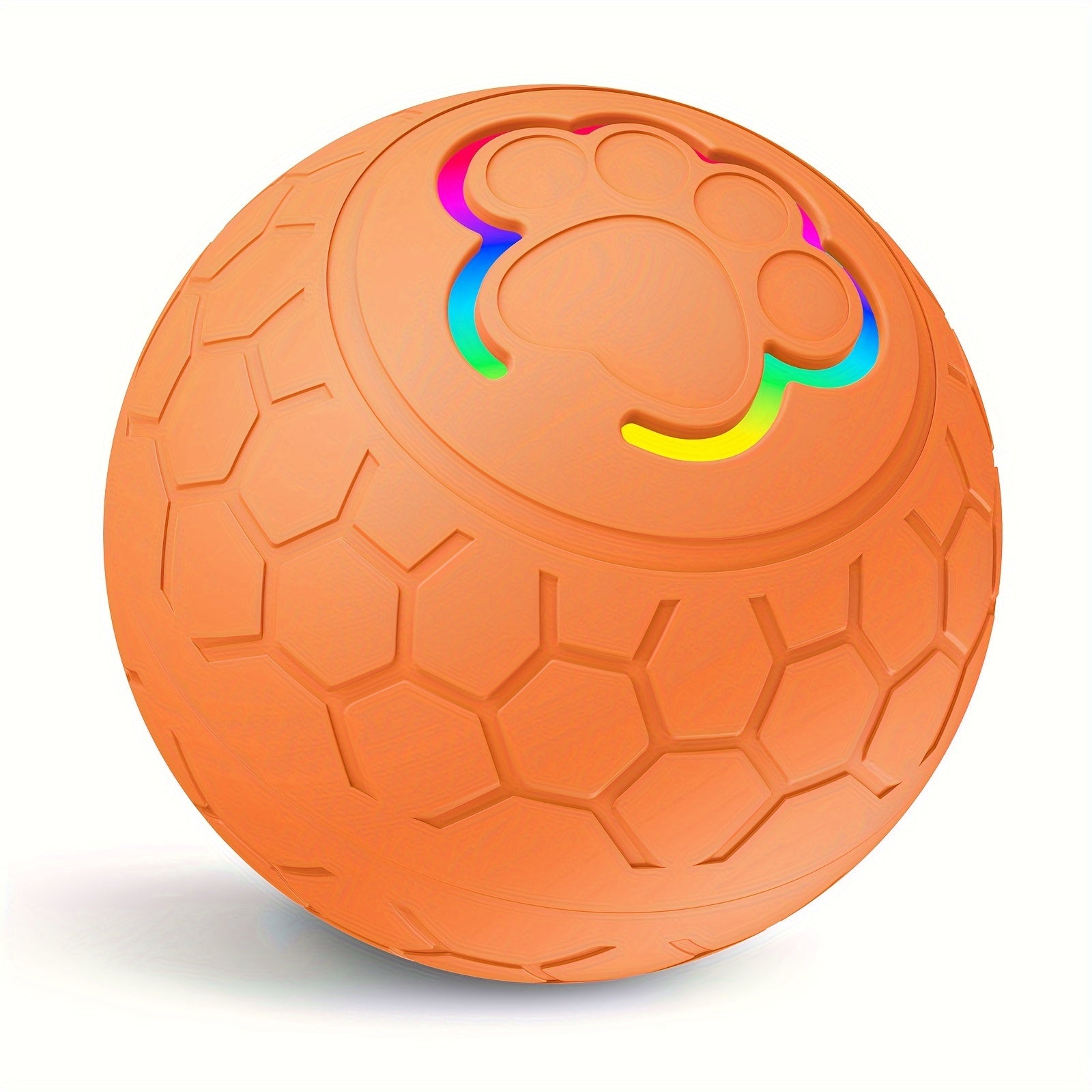 Balle interactive pour animaux de compagnie - Rechargeable, résistante aux morsures, balle intelligente rebondissante automatique, cadeau de Noël parfait. King of Toys