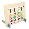 Casse-têtes Montessori de Glissement: Jeu d'Association des Couleurs et des Formes De Speelgoed Koning