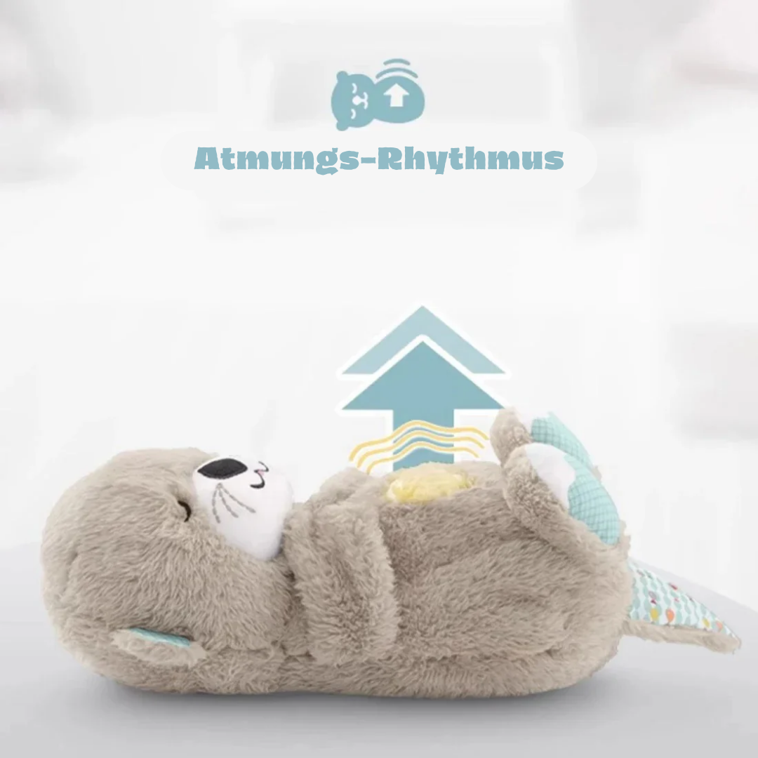 Jouets en Peluche Anti-Stress | Jouet Loutre Apaisant avec Respiration Réaliste pour Enfants King of Toys