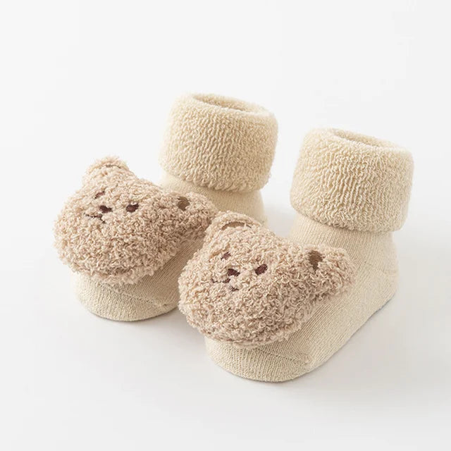Chaussettes Baby Bear avec semelles antidérapantes pour garçons et filles l 2, 4, 6, 8, 10, 12 mois De Speelgoed Koning