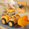 Voiture excavatrice jaune l Jouets de construction pour enfants à partir de 4 ans De Speelgoed Koning
