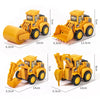 Voiture excavatrice jaune l Jouets de construction pour enfants à partir de 4 ans De Speelgoed Koning