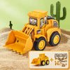 Voiture excavatrice jaune l Jouets de construction pour enfants à partir de 4 ans De Speelgoed Koning