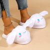 FluffBuns - Chaussons d'Intérieur avec Oreilles de Lapin Volant Cinna | Pour Enfants et Adultes King of Toys
