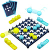 Jeu de Rebond de Balles - Jeu de Plateau Interactif Parent-Enfant - Jeu Amusant de Fête King of Toys