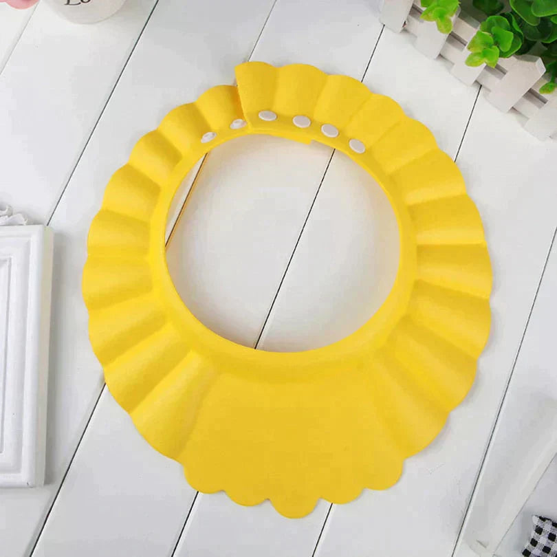 Bonnet de douche pour bébé | visière de douche souple, flexible et confortable pour les enfants de 0 à 3 ans et plus