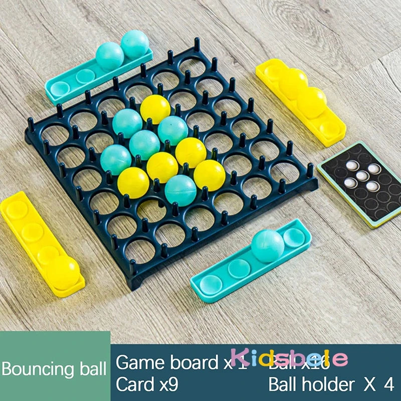 Jeu de Rebond de Balles - Jeu de Plateau Interactif Parent-Enfant - Jeu Amusant de Fête King of Toys