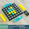 Jeu de Rebond de Balles - Jeu de Plateau Interactif Parent-Enfant - Jeu Amusant de Fête King of Toys