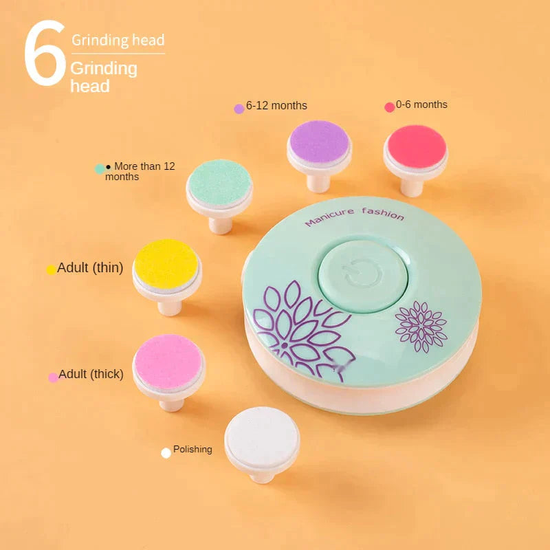 Coupe-ongles pour bébé | 6 en 1 Coupe-ongles à cuticules pour enfants 6+ mois