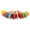 Instrument de Percussion Orff en Bois Montessori Bébé | Castagnettes à Poignée pour Bébés, Jouet Éducatif et Jeu Cérébral King of Toys