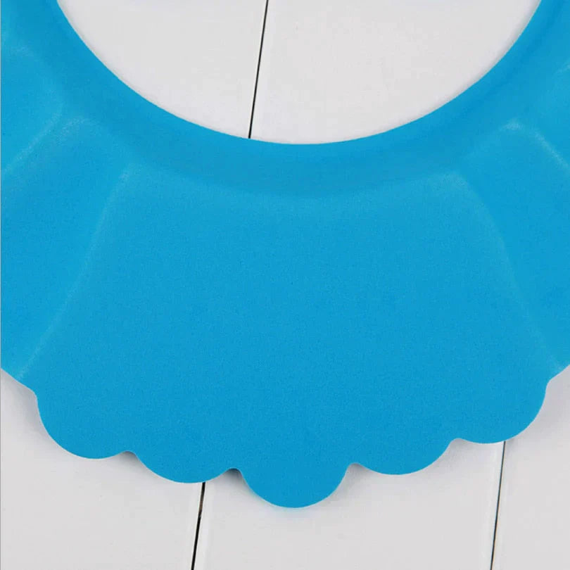 Bonnet de douche pour bébé | visière de douche souple, flexible et confortable pour les enfants de 0 à 3 ans et plus
