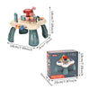 Table d'activités Play Time | Trains amusants, champignons, animaux, engrenages colorés, rouleau manuel 1 2 Jouets d'éducation précoce pour garçons et filles de plus de 3 ans.