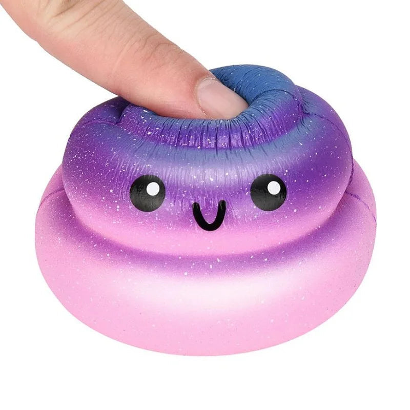 Jouet anti-stress Galaxy Poo - Squishy parfumé, soulagement du stress King of Toys