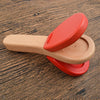 Instrument de Percussion Orff en Bois Montessori Bébé | Castagnettes à Poignée pour Bébés, Jouet Éducatif et Jeu Cérébral King of Toys