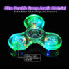 Fidget spinner LED lumineux - Anti-stress, jouet de fête enfants/adultes King of Toys