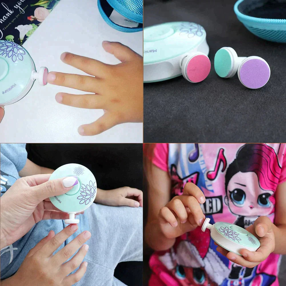 Coupe-ongles pour bébé | 6 en 1 Coupe-ongles à cuticules pour enfants 6+ mois
