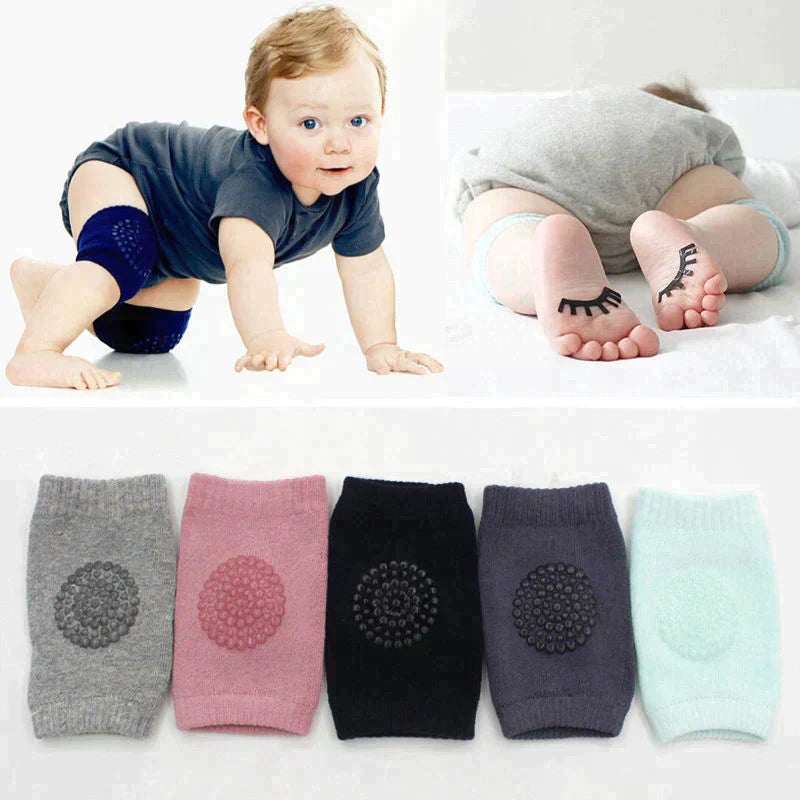 Genouillères pour bébé - Éponge haute élasticité - Apprentissage de la marche - Bébé de 6 à 24 mois