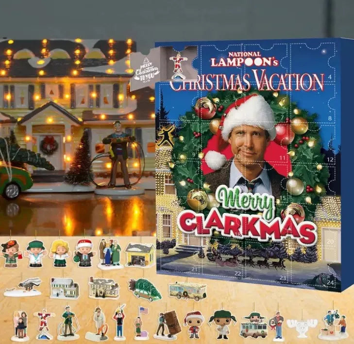 Calendrier de l'Avent Vacances de Noël 2024 | 24 Cadeaux, Figurines et Accessoires pour Compte à Rebours de Noël King of Toys