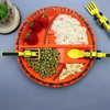 BuildBites Couverts de Construction – Ustensiles ludiques éducatifs pour les repas des enfants