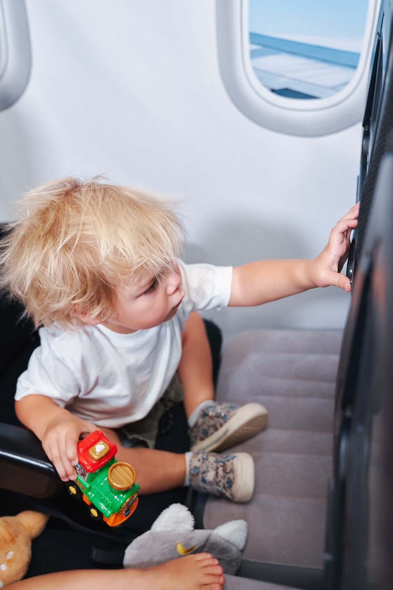 CloudNest Coussin de Voyage pour Enfants – Soutien gonflable pour avion et voiture
