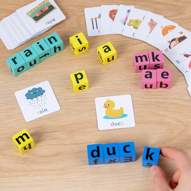 Course de Mots Jouets éducatifs | Jouets pour activités en intérieur