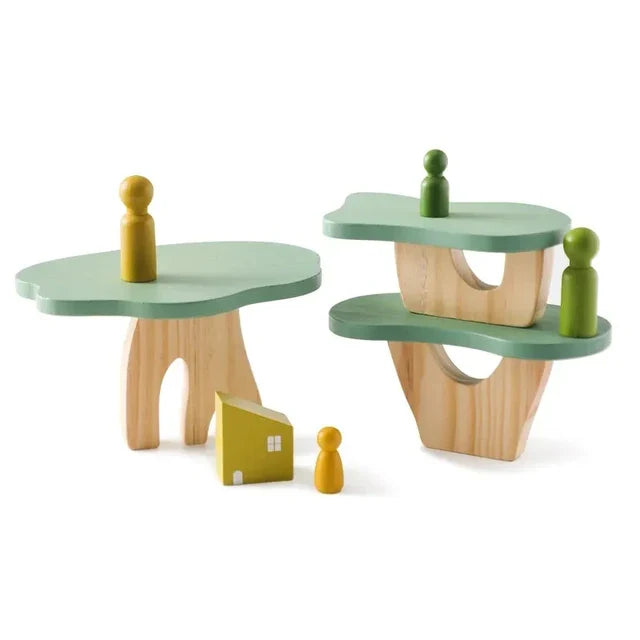 KidBalance l Montessori Empilage et Équilibrage d'Animaux l Jouets Éducatifs dès 1 an De Speelgoedkoning