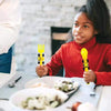BuildBites Couverts de Construction – Ustensiles ludiques éducatifs pour les repas des enfants