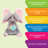 PeekPal Éléphant Musical – Peluche interactive avec sons et fonctions tactiles