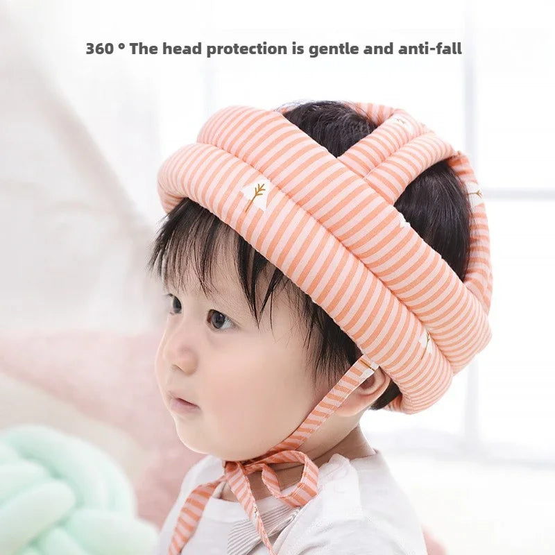 Casque de Protection Anti-Chute pour Bébé - Coussin Tête Enfant Apprentissage de la Marche 360° - Accessoire Sécurité Tout-Petit