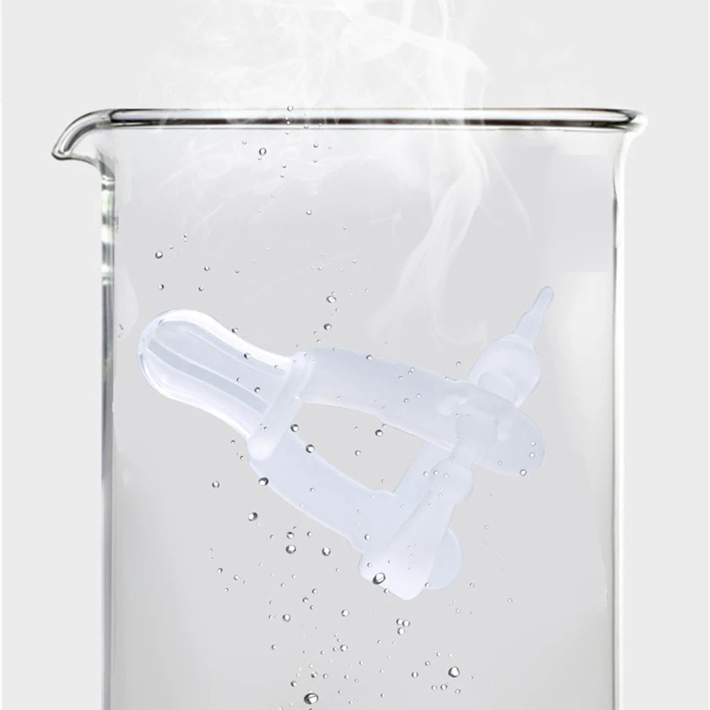 Gant de Dentition Anti-Succion du Pouce en Silicone pour Bébé - Correcteur de Habitudes de Sucement pour Tout-Petits et Nourrissons