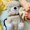 Loutre Apaisante pour Bébé et Tout-Petit l Mouvement Respiratoire, Musique et Lumières King of Toys
