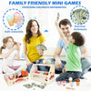 Comptoir de Glaces en Bois - Jouet Montessori pour Tout-Petits, Nourriture de Jeu d’Imitation et Accessoires de Cuisine King of Toys