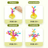 Jouet DIY Équilibre Cactus - Jeu de Tri et de Construction Arc-en-Ciel Montessori pour Bébé de 18 Mois King of Toys