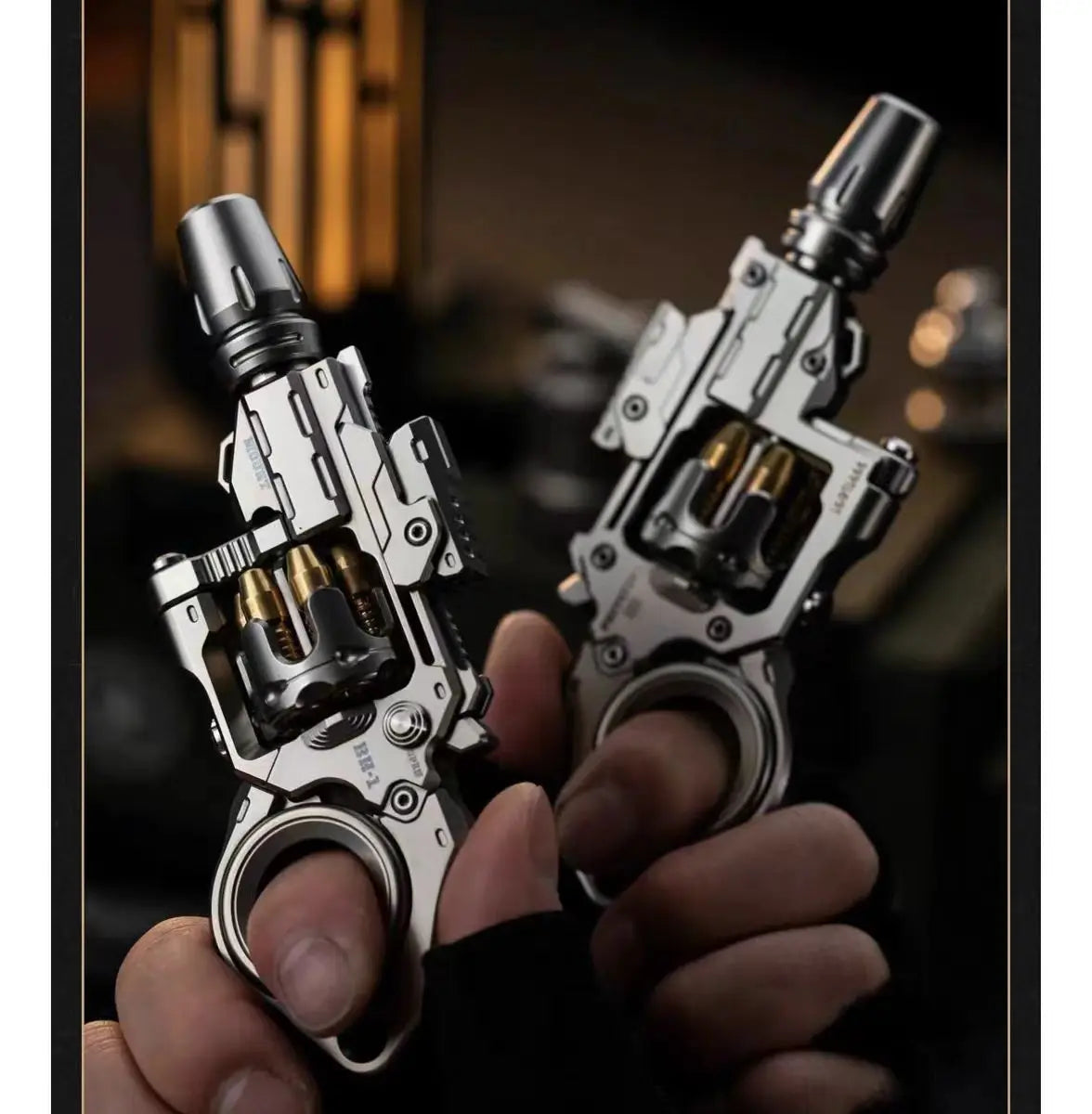 Fidget Slide Destroyer EDC - Jouet de décompression en métal, cadeau tendance pour hommes King of Toys