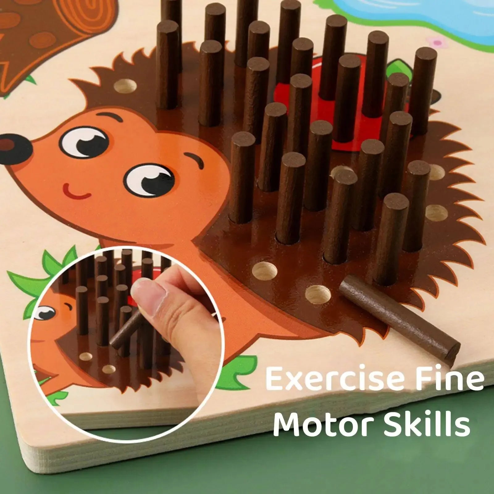 Jeu du Hérisson Éducatif – Développement de la motricité fine King of Toys