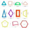 Blocs de Construction Magnétiques pour Enfants – 84 Pièces